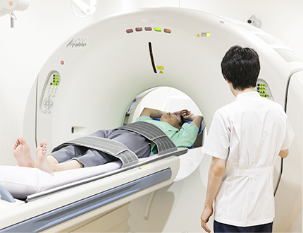 正確な診断に向け、CT・MRIなど設備が充実