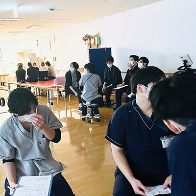 朝カンファレンス①